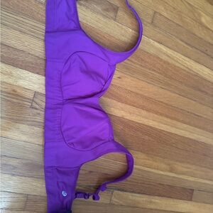 lululemon athletica Vibrant Purple Bikini Top